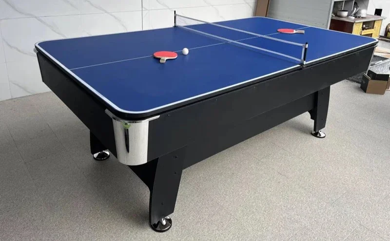 Pool table Household standard American black eight indoor pool table Adult