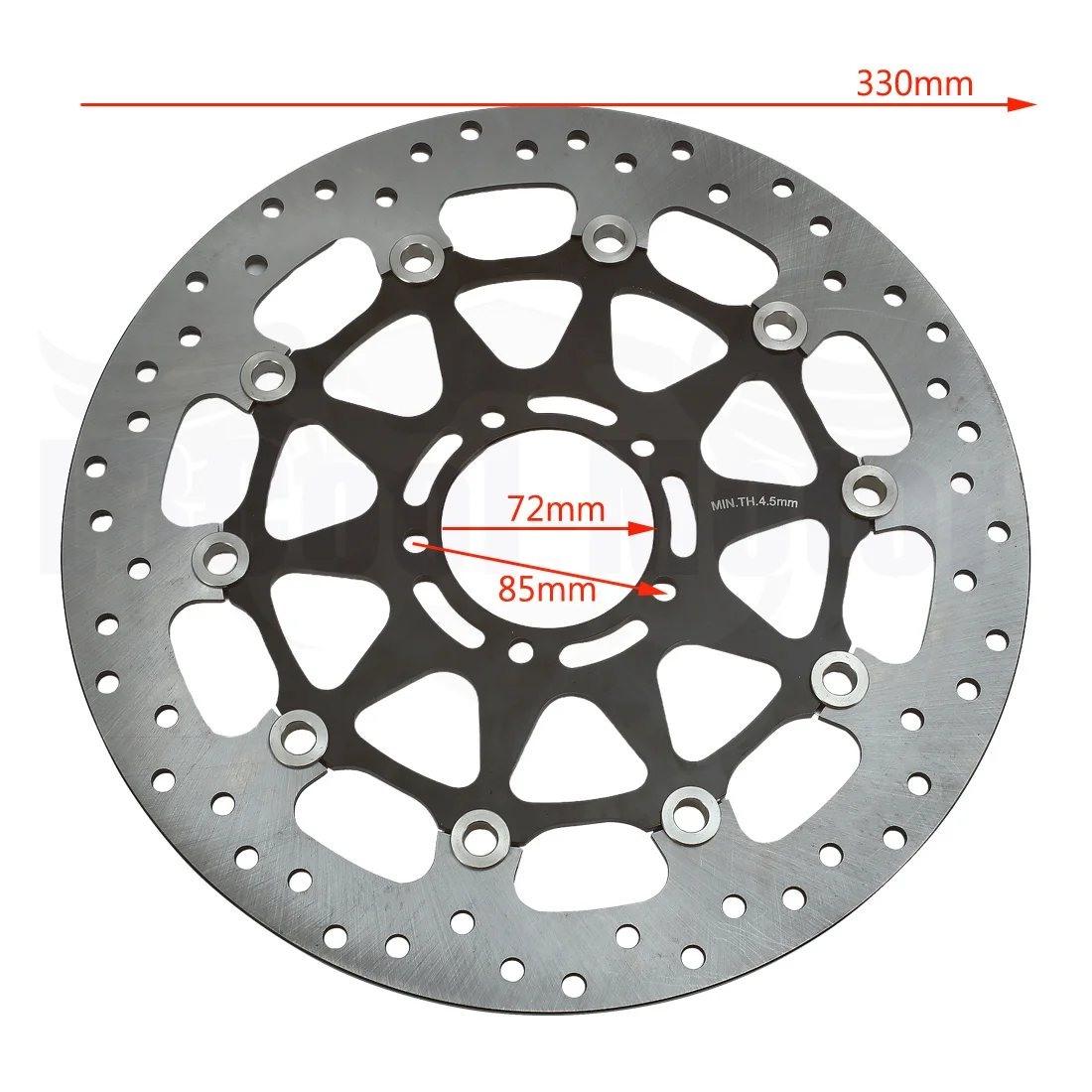 330mm Front Brake Disc Rotor For Ducati Scrambler 800 2015-2021 2016 2017 2018 2019 2020 Front Wheel Brake Rotor