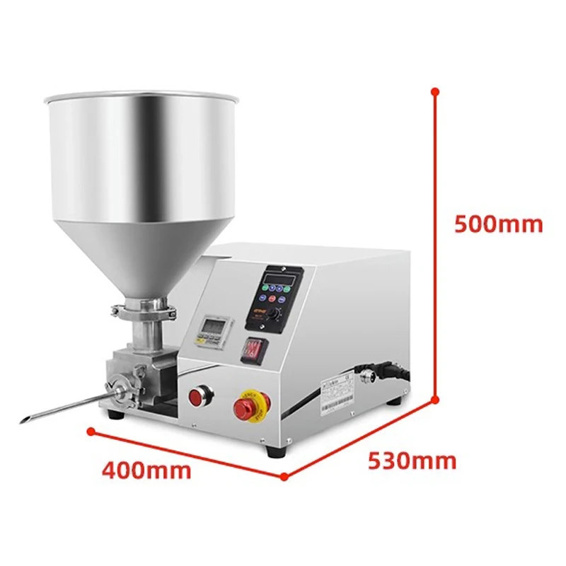 NP-300 Cream Filling Machine Cake Quantitative Chocolate Jam Filling Machine Puff Filling Machine 12L