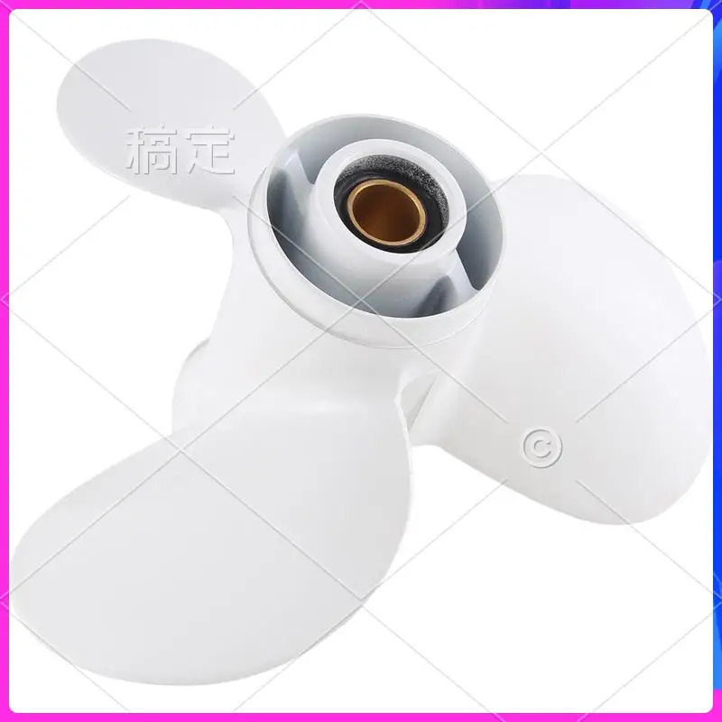 

НОВЫЙ подвесной гребной винт морского двигателя 664-45947-01-El 9 7/8 X 11 1/4 для Yamaha 20-30 л.с., алюминиевый сплав, 3 лопасти, черный, 10 строк