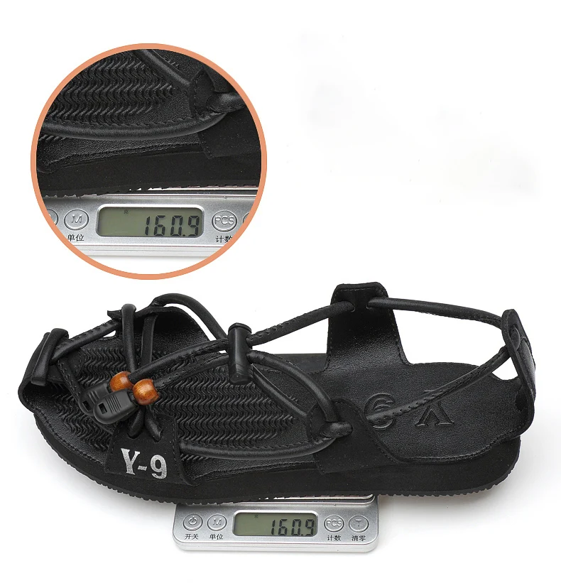 Summer Men Sandals New High Quality Leather Mens Casual Shoes Outdoor Men Leather Sandals for Men Beach Shoes Roman Men's Shoes