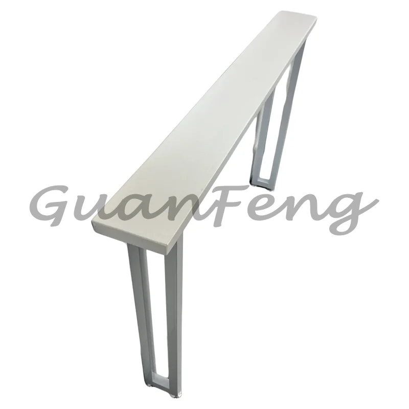 8 Cm living room white wall crevice storage rack, solid wood sofa rear shelf, floor-to-ceiling bedside frame