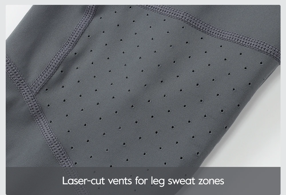 RION Herren Radsport-Trägerhose Fahrradhose MTB-Tights Rennrad-Trägerhose Winddicht Italienische Dolomiti-Polster Herbstbekleidung 6 8H – Detail 14