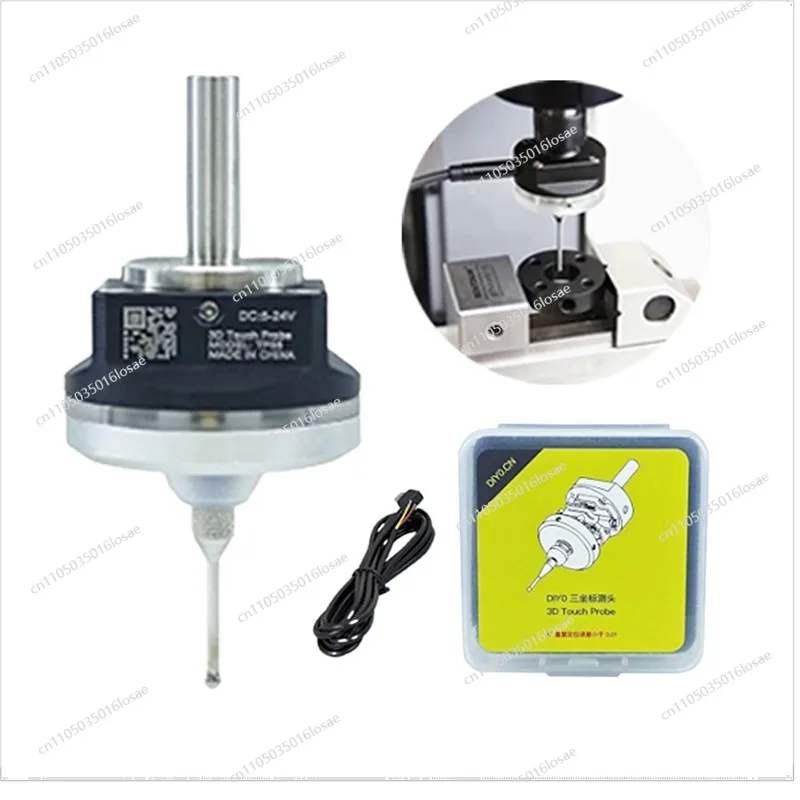 For V6 Anti-Roll 3D Touch Probe Side Finder Find Precision CNC Probe Compatible with MACH3 and GRBL