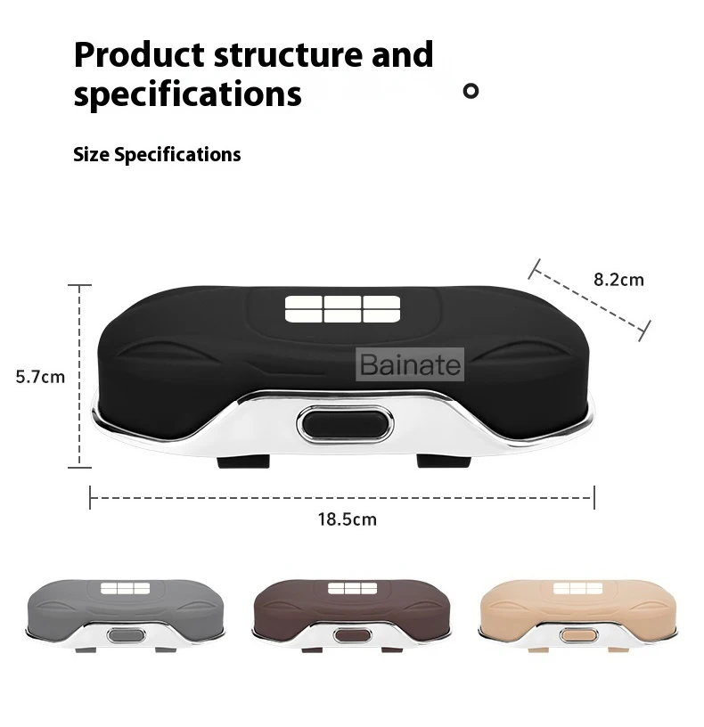 Tragbare Auto-Sonnenbrillenhalterung für Geely Galaxy EX2 EX5 EX5EM-i 2025 2026, Etui Brillenhalter Clip Box Auto-Brillenhalter – Detail 13