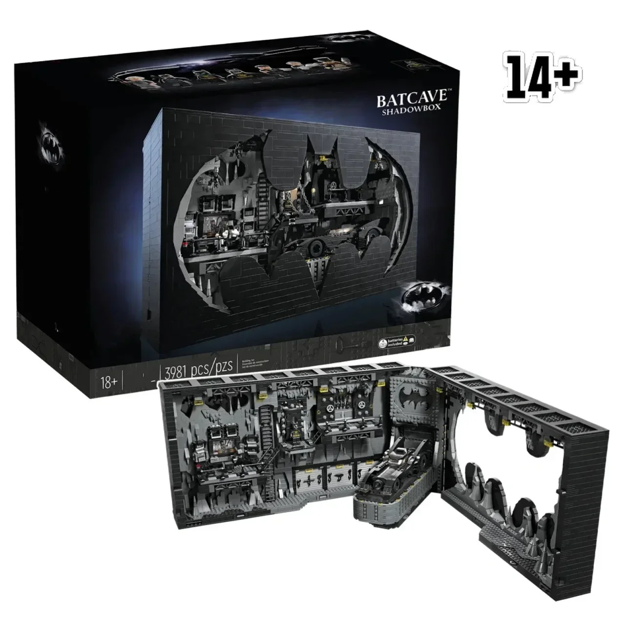 

Набор строительных блоков Disney Avail 76252 Classic Superhero Batcave, 3981 деталь, конструктор-шкатулка по мотивам фильма, подарок для вечеринки