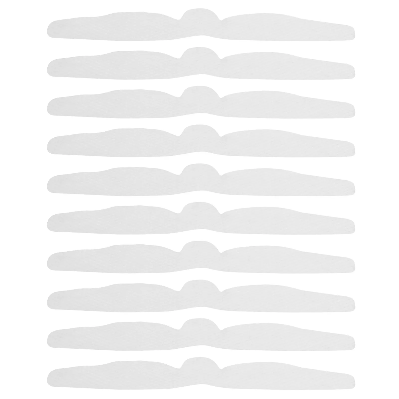 10Pcs Sweat Absorbing Bra Liners Invisible Underarm Tummy Pads Breathable Cotton Nonwoven Sweat Proof Patch Bra Liners
