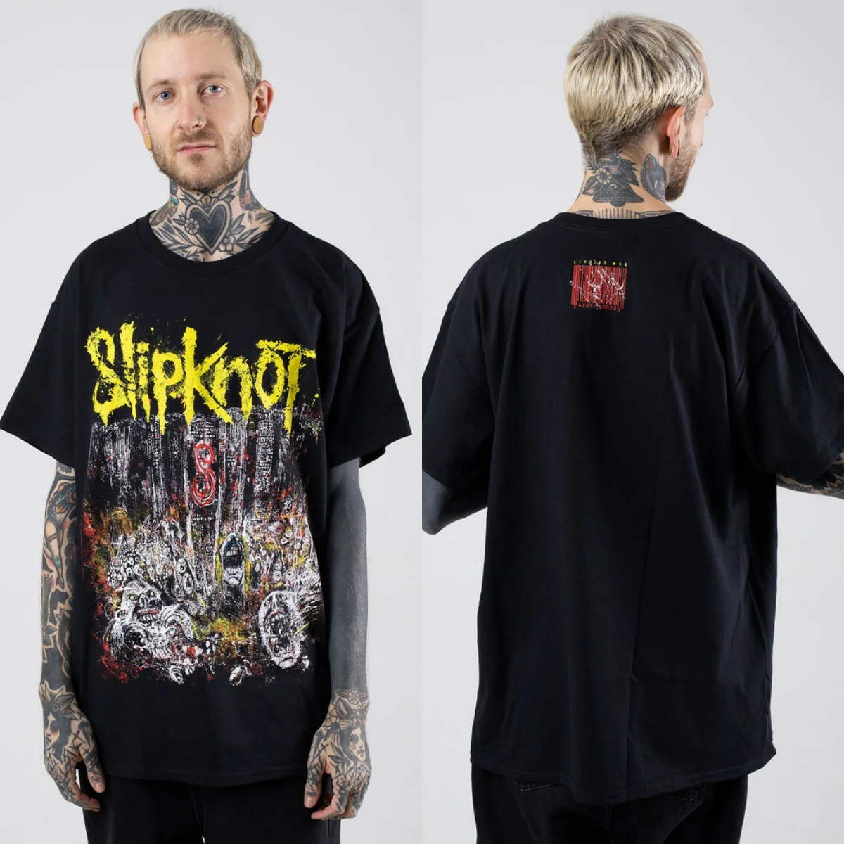 Rare Summer Slipknot Graphic Cotton T-shirt Unisex Summer Short Sleeve Fashion Brand Tee Luxury Casual Vintage Tees