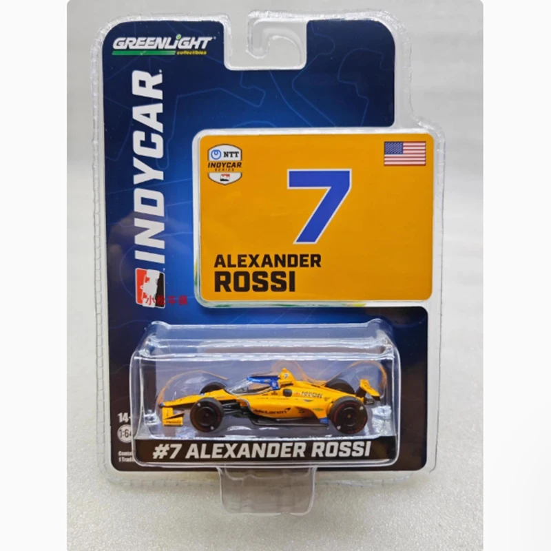 

GreenLight 1:64 Scale NTT #7 Alexander Rossi Alloy Model Car Classic Adult Souvenir Gift Static Display