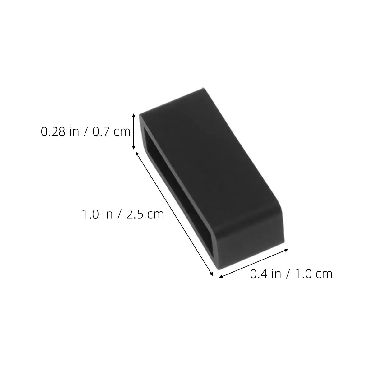 8 Pcs 20mm Watch Strap 22mm Silicone Band Smartwatch Bracelet Replacement Accessories Loop Bands Holder for Watches Ring