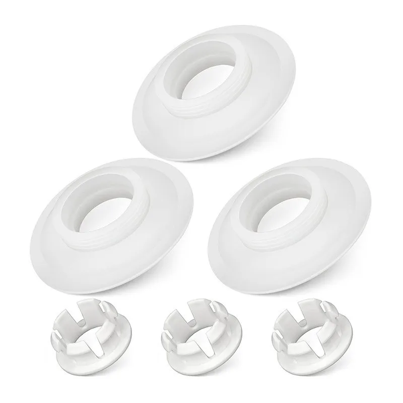 6Pcs Silicone Gasket Washer and Clip Compatible with IdealStandard SV01967 Toilet Seat Parts