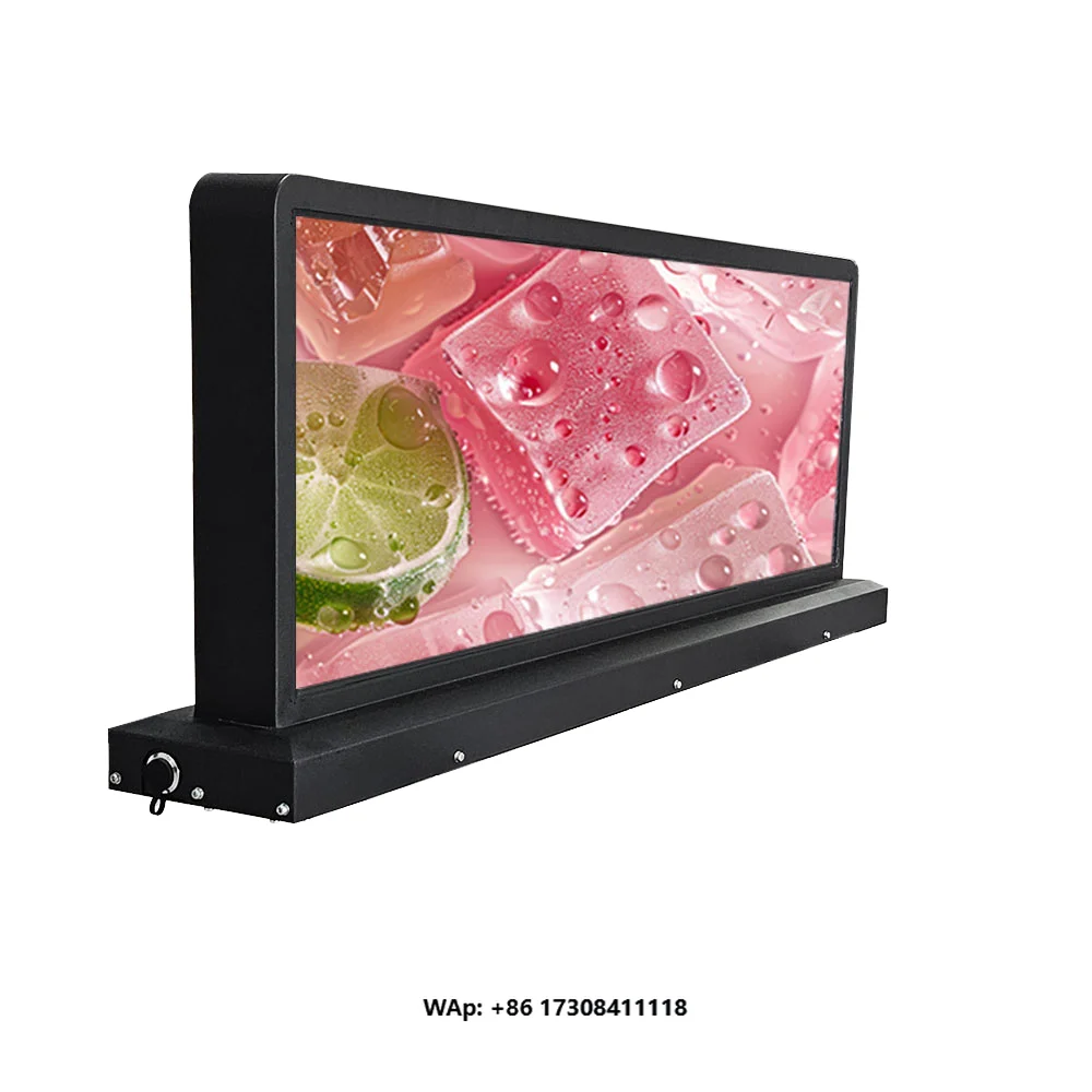 Taxi roof LED display high brightness outdoor waterproof roof advertising screen for taxi commercial promotion