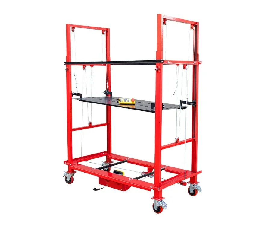 Steel scaffolding mobile telescopic frame electric lift