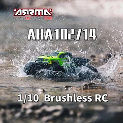 ARRMA ARA102714 1/10 RC samochód granitowy Mega 4WD terenowy Monster Truck pojazd gąsienicowy elektryczny pilot zabawki dla dorosłych dzieci