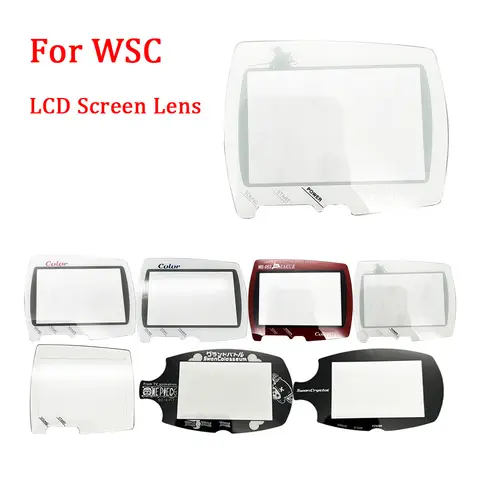 वंडर स्वान कलर WS WSCC WSC गेम कंसोल LCD स्क्रीन एक्सेसरीज़ के लिए ग्लास लेंस के साथ सीमित संस्करण मिरर स्क्रीन लेंस कवर 10 best sales आश्चर्यजनक हंस - №5