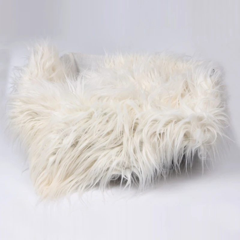 Fur Blanket Artificial Fabric Soft Plush Photography Backdrop for Toy Jewelry Display Photography Props Carpet QX2D