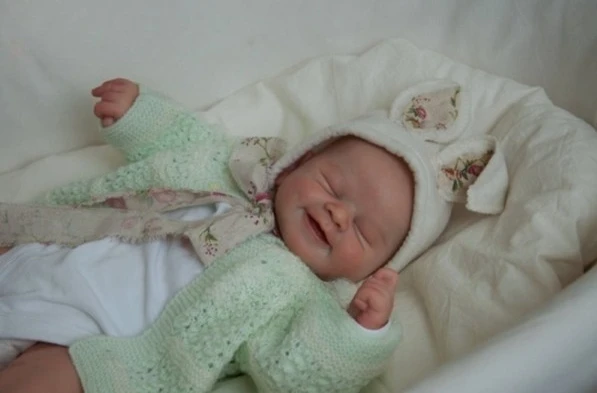 NPK-piezas de muñeca sin pintar, alta cantidad, 21 pulgadas, Kit Reborn, Alisha Baby, Kit de DIY para muñecas con COA