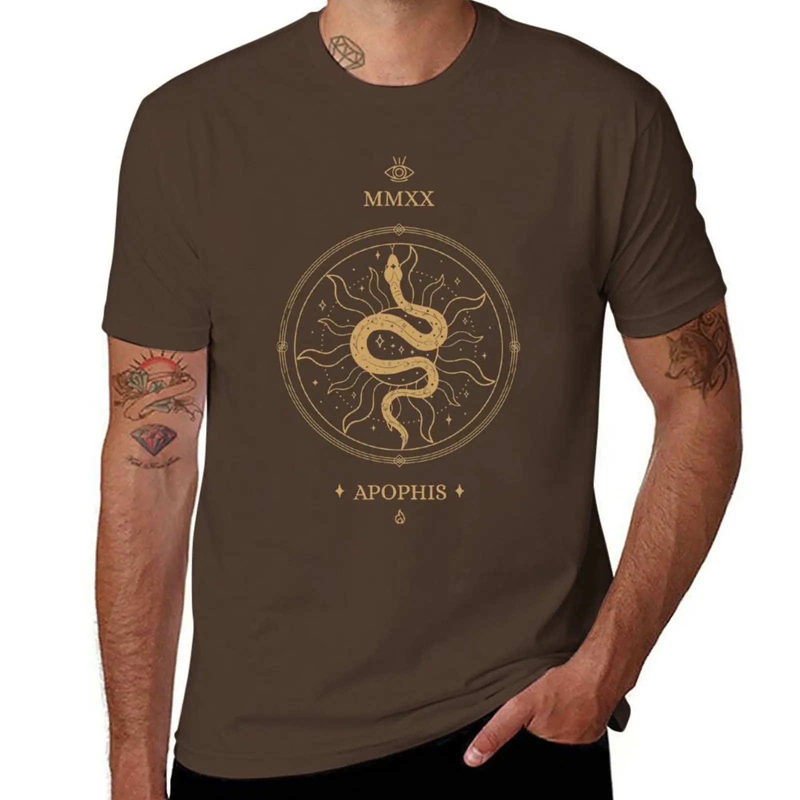 2020 year of apophis snake gift idea T-Shirt new edition t shirt black t shirt t shirt man mens t shirts