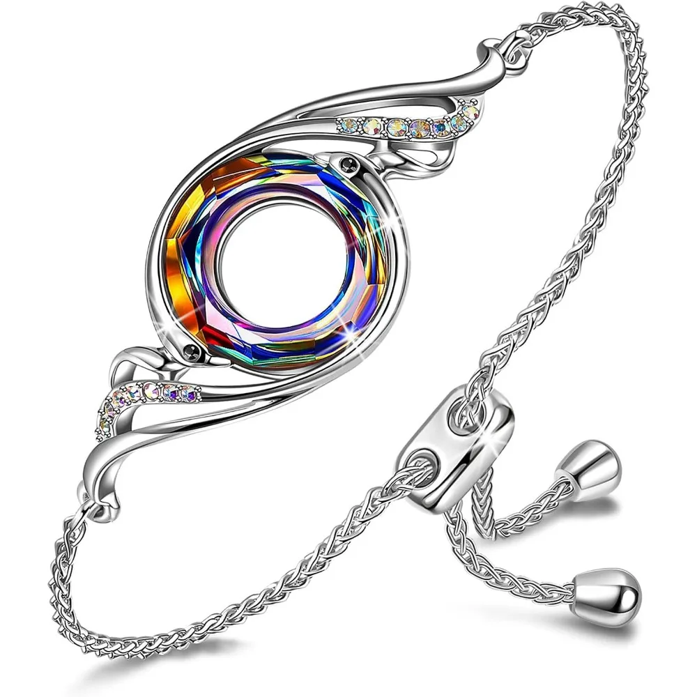 Phoenix Bracelet for Women: Adjustable Rise From the Ashes Design