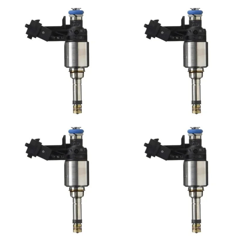 4PCS 0261500100 Fuel Injectors For Hyundai Accent Veloster Tucson Kia Rio Soul Optima 1.6L L4 2012-2017  35310-2B130 35310-2B110