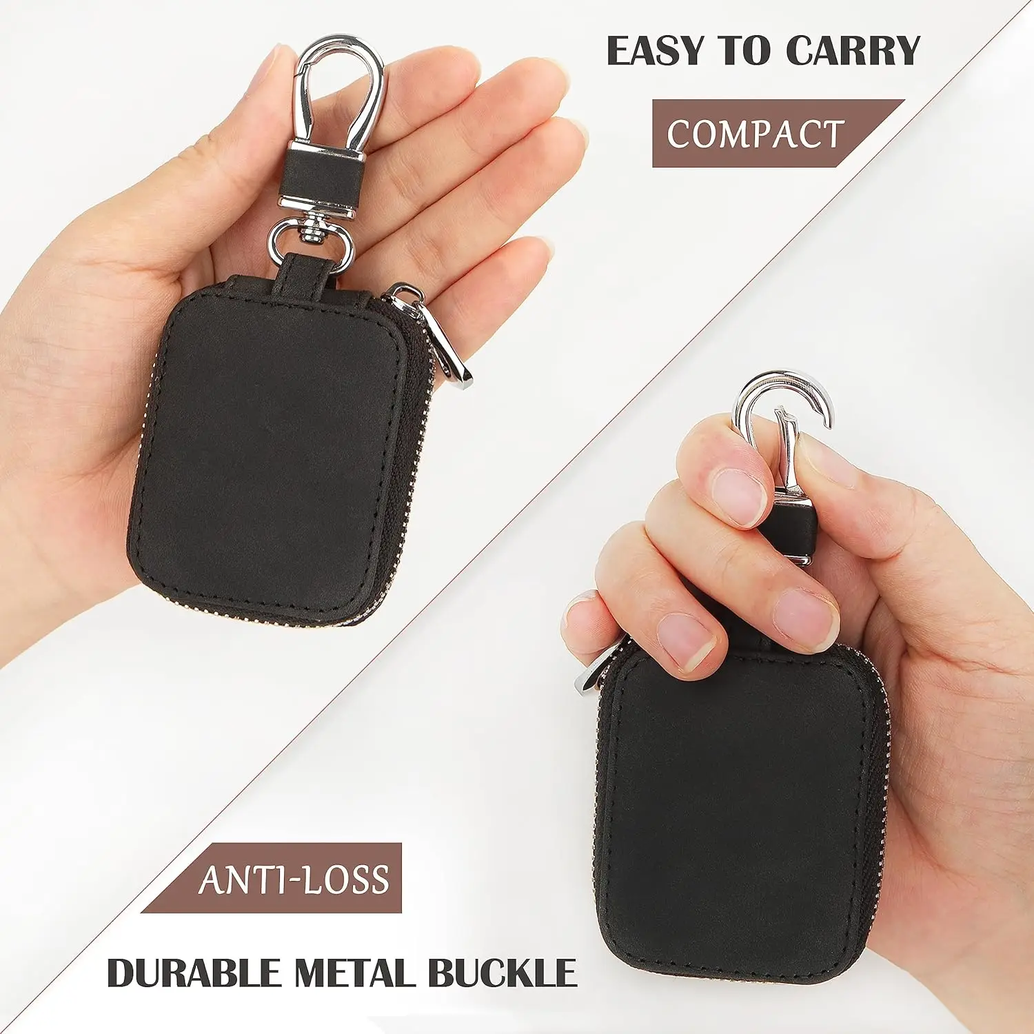 Per Airpods 4 2024 Custodia da trasporto Borsa in pelle PU Custodia antiurto per auricolari Borsa universale Custodia per cuffie per custodia AirPods