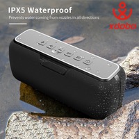 XDOBO X8 60W Portable Bivouac Wireless Bluetooth compatible Speakers 6600mAh Support TF/AUX TWS Boombox IPX5 Waterproof Gifts