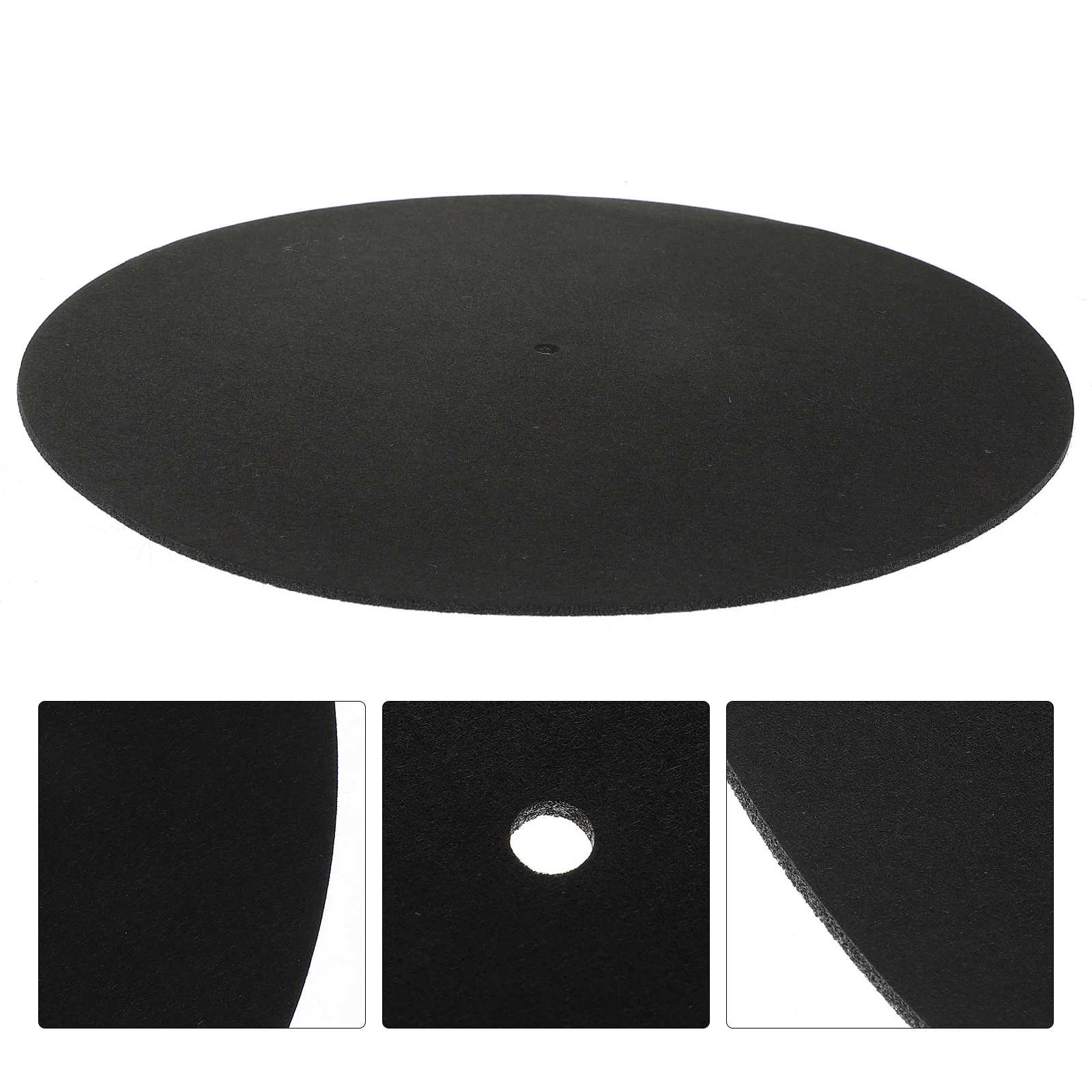 

Cork Record Turntable Vinyl Player Shock Absorbing Record Player Mat Anti static Felt Platter Mat DJ Equipment Accessories