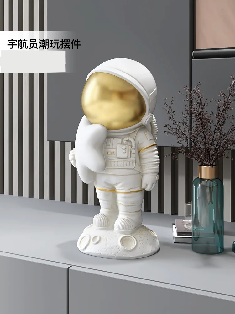 

Nordic Creative Living Room TV Desktop Wine Cabinet Home Decoration Astronaut Graduation Gift