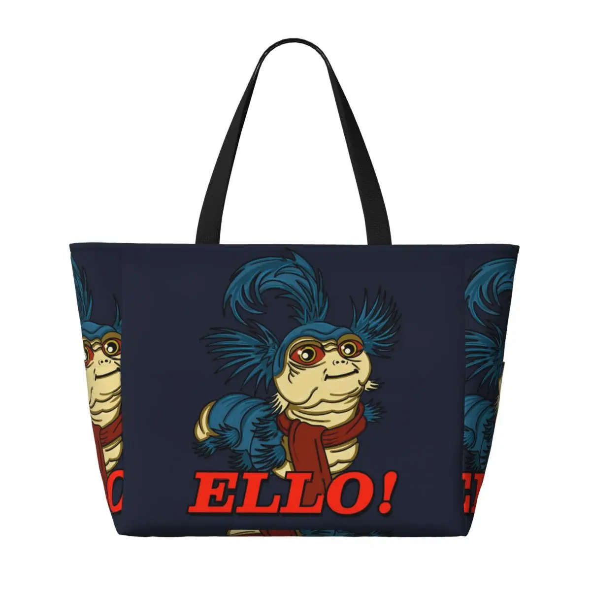 Ello Worm Beach Tote Bag Sport Gym Yoga Duffle Large Tote Bag Women Travel Bag Fitness bag