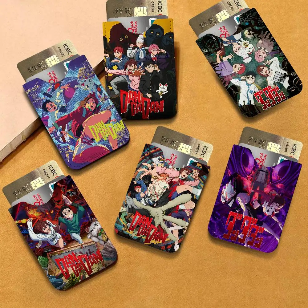 Classic A-Anime Dandadan Sixth Light and thin mini bag small and portable bus card protective leather case for men and women