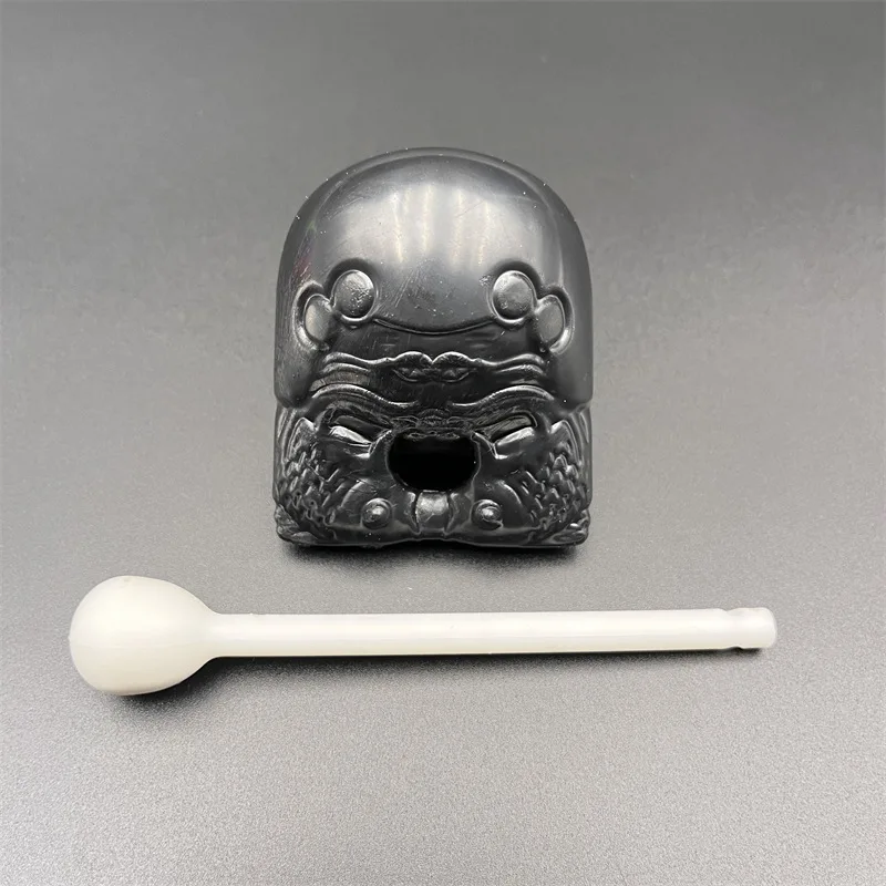 Strumento musicale a percussione per bambini Ritmo educativo Giocattolo Blocco del tempio per ufficio Rilassante Stress Calma la mente Pesce di legno