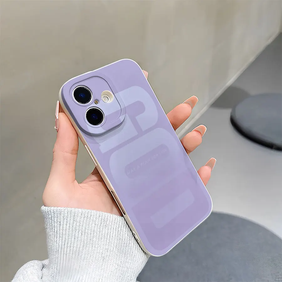 Coque de téléphone souple en TPU mat Angel Eye, compatible avec la protection Plus360 degrés pour iPhone 17 à 11 Pro Max