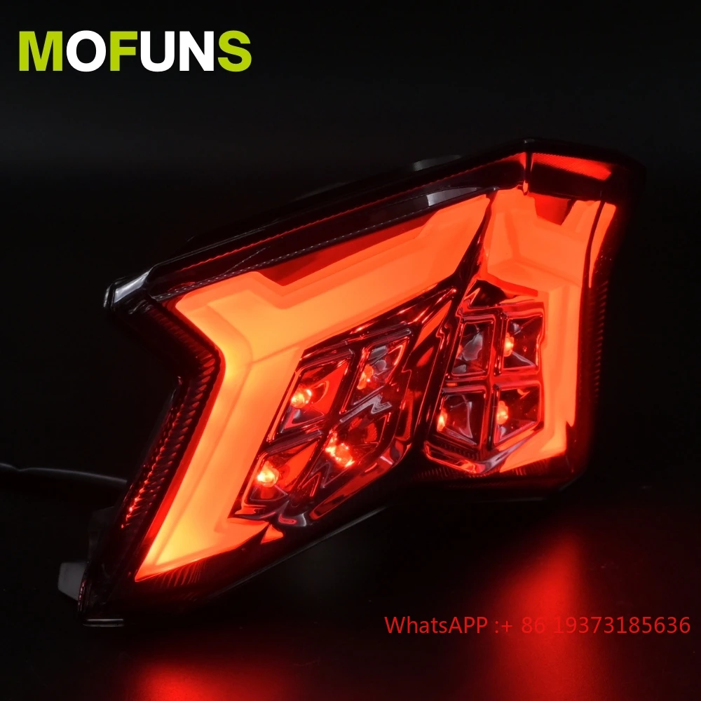 LED-Rücklicht mit dynamischer Anzeige für Modell Z900 Supernaked 2020–2024