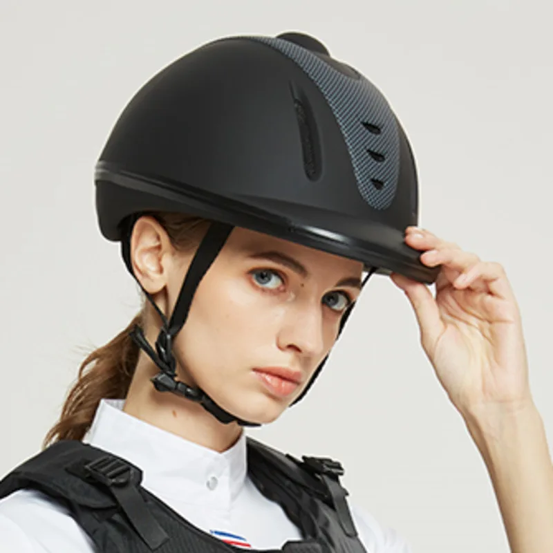 

Breathable Equestrian Helmet Professional Horse Riding Helmet For Men Women Children Riding Equipments Eps Adjustable 49 62Cm