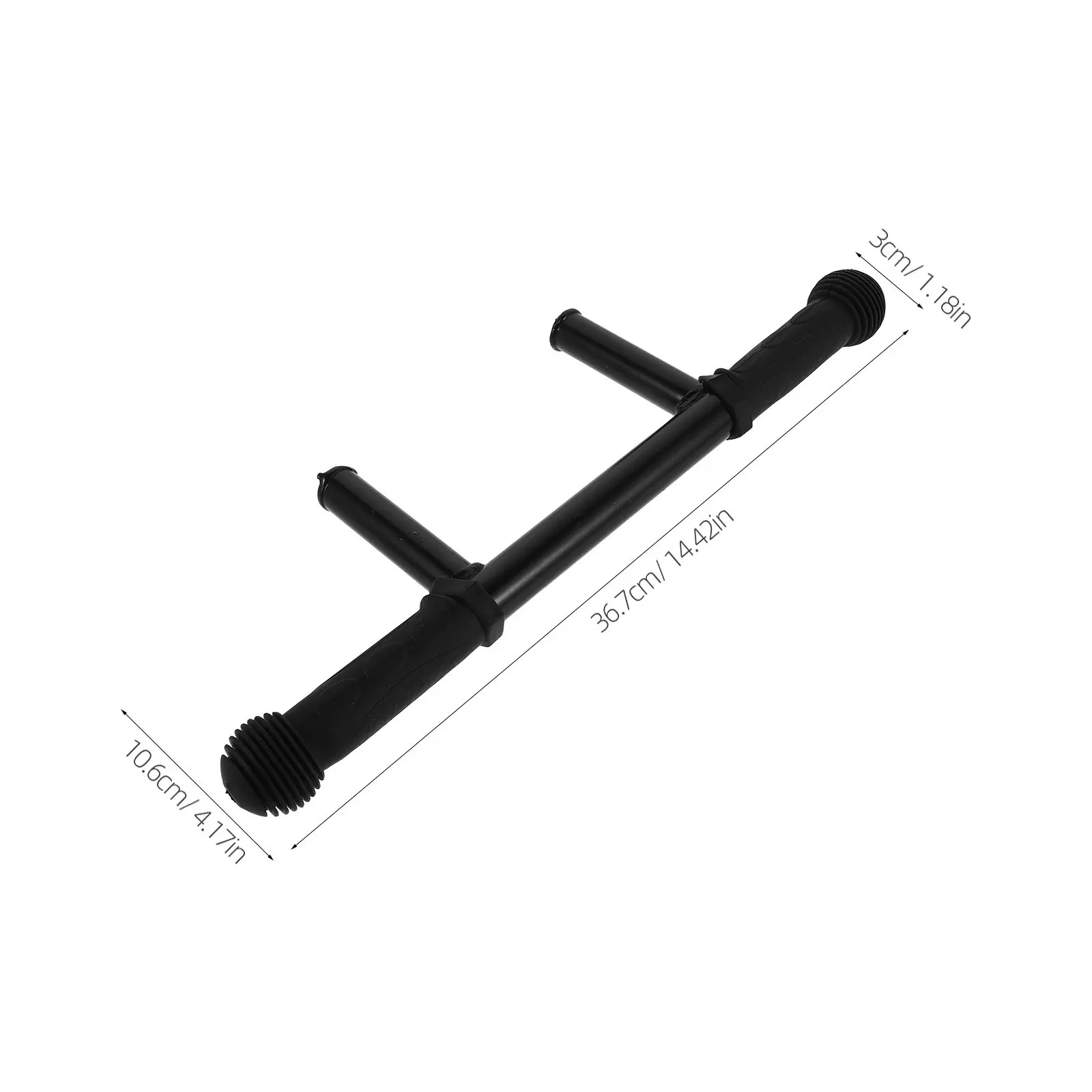Stroller Handle Extender Replacement Scooter Handlebar Extension Ergonomic T-shape Pushchairs Prams Carriages Fits