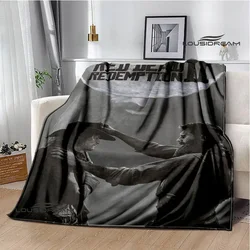 Red Dead Redemption 2 pint blankets picnic blanket Warm Flannel blankets Soft and comfortable blanket bed linings Birthday Gift