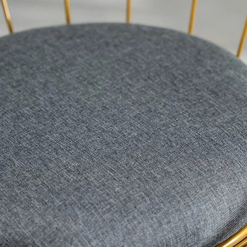 Sgabelli da bar con balcone dorato Banchi reception di lusso Sedie da pranzo di design di design da gioco Comodi mobili da salone Taburete Alto