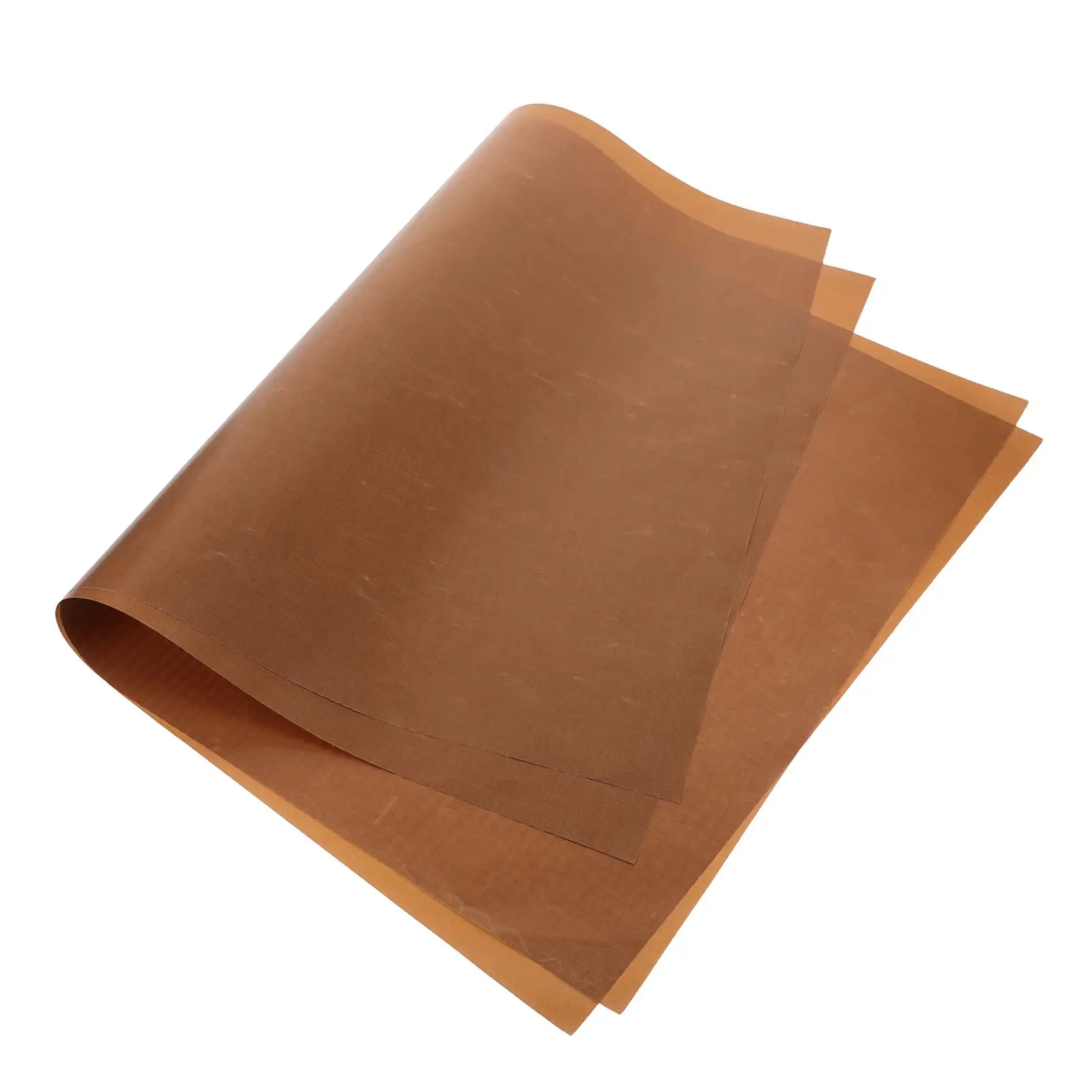 2pcs Thermal Transfer Pad Sublimation Accessories Heat Baking Reusable Nonstick Oven Liner Brown High Temperature for Crafting