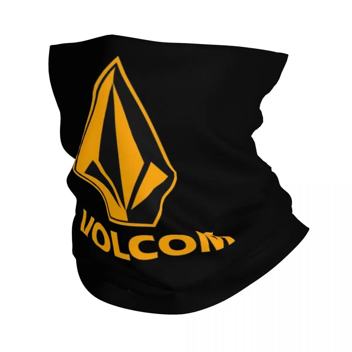 Volcom Logo Bandana Neck Cover Printed Wrap Mask Scarf Multifunction FaceMask Outdoor Sports For Men Women Adult Windproof