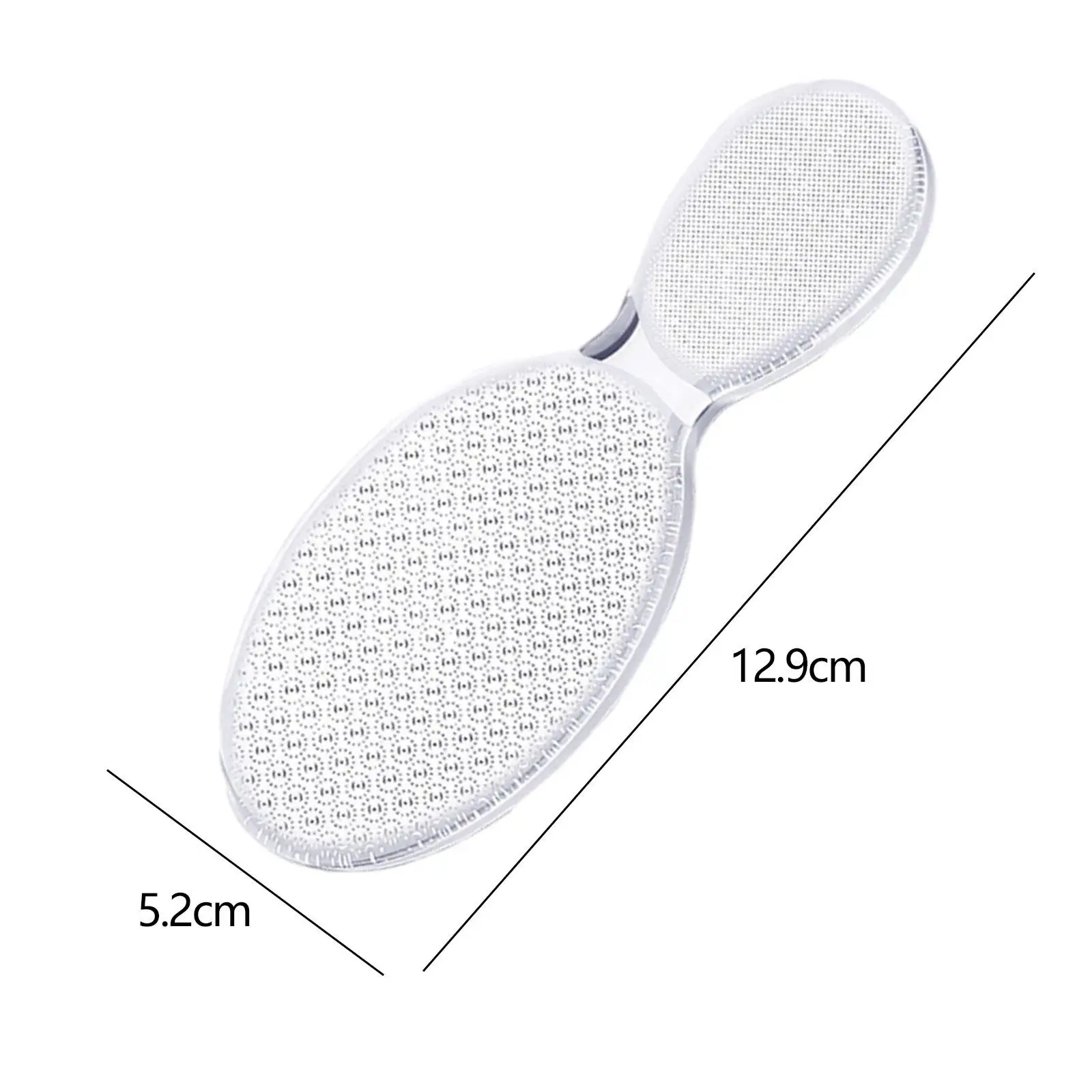 Feet Scrubber Foot Rasp File, Reusable Travel Use Handheld Feet Rasp for Skin Foot Callus Remover for Cracking Hard Skin,