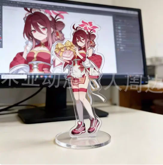 Japanese Anime Blue Archive Ryūge Kisaki Acrylic Stand Figure Model Plate Cosplay Collection Desktop Decor Gifts New WKGYP