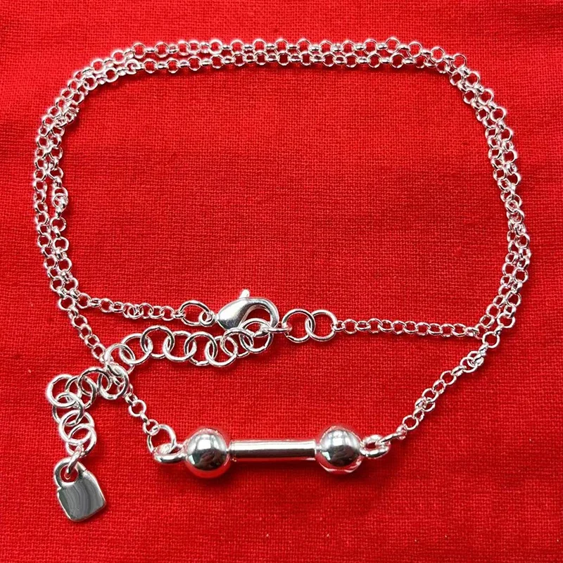 Women's Minimalist & Statement Gold/Silver Tone Necklace Bracelet Set