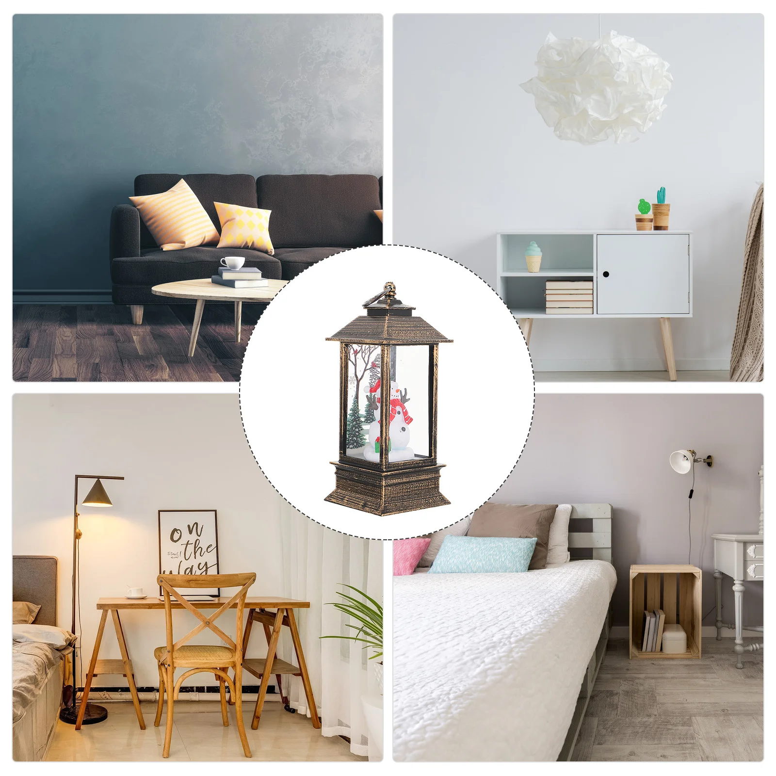 Рождественский фонарь с управлением, мини-светящийся светильник, украшение для рабочего стола, украшение в виде снеговика, подвесной светильник для рукоделия, праздника, сделай сам Рождественский фонарь с управлением, мини-светящийся светильник, украшение для рабочего стола, украшение в виде снеговика, подвесной светильник для рукоделия, праздника, сделай сам