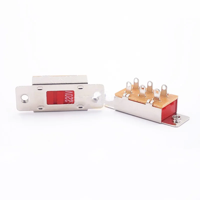 5PCS/LOT 110V to 220V power switch Inverter voltage transfer switch Two-speed six-pin toggle switch