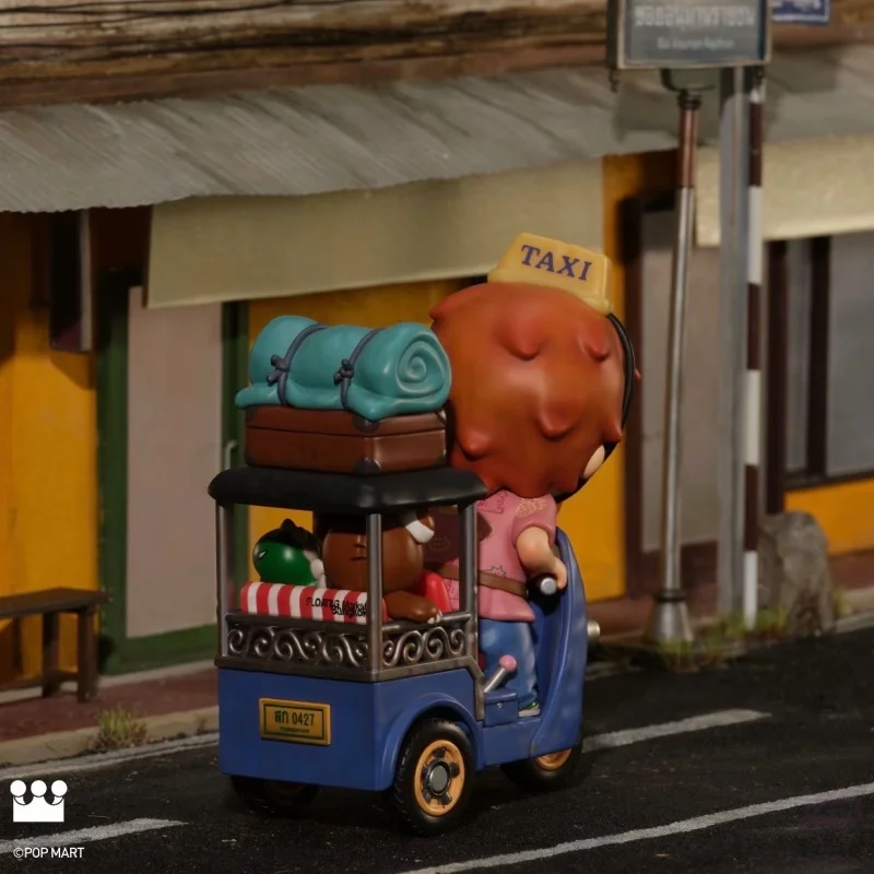 Original POP MART Hirono Tuk Tuk Figure Series Blind Box Action