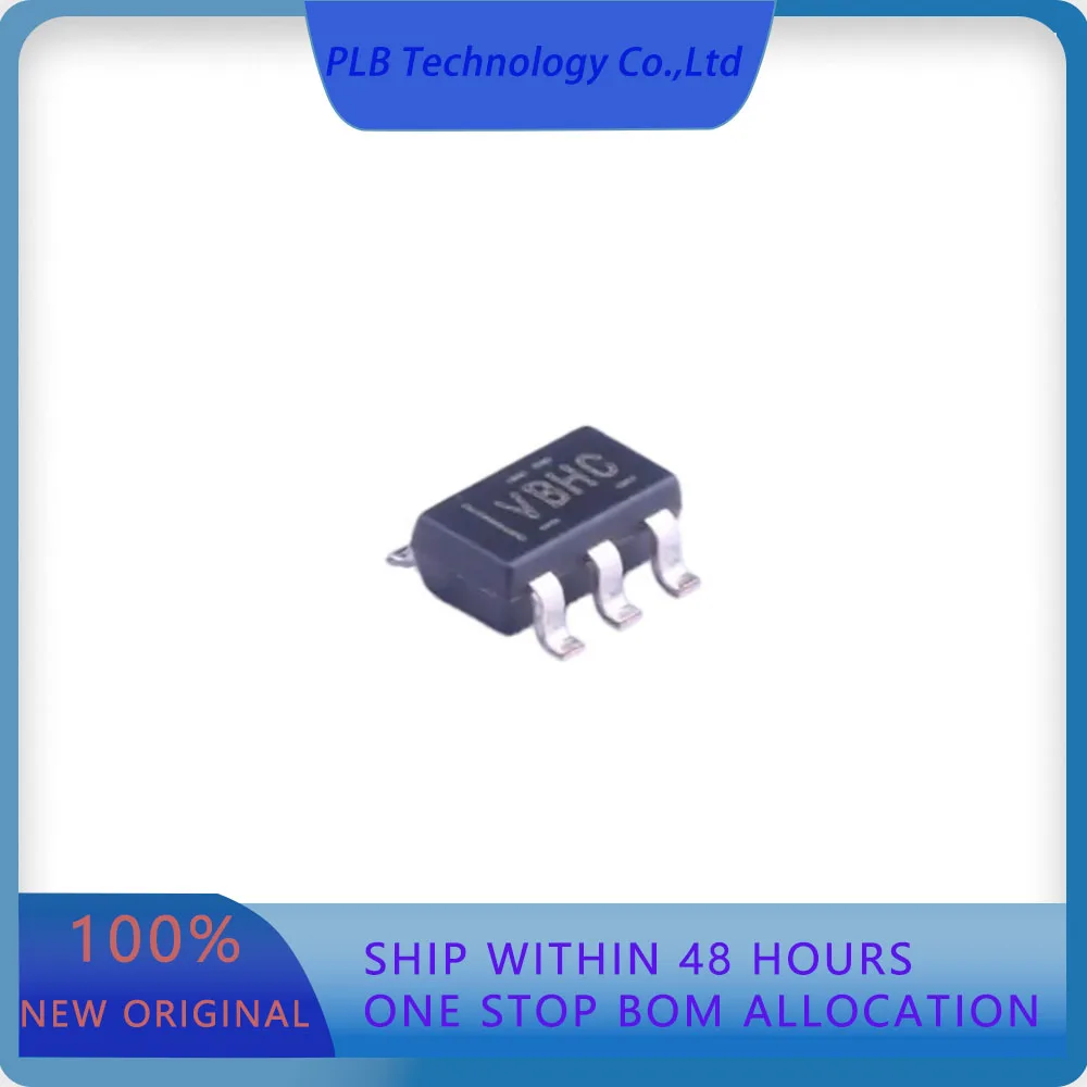 10PCS/LOT TLV271CDBVR TLV271  500uV 1pA 2.4V/us 3MHz 1.0 Rail-to-Rail Output SOT-23-5 Precision Op Amps Original Stock