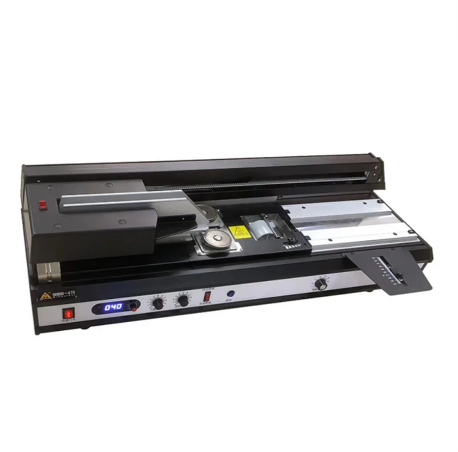 Hot Sale Desktop Automatic A4 Book Binding Machine Hot Melt Glue with New Motor Gear Manufacturing Plants Wholesale Price