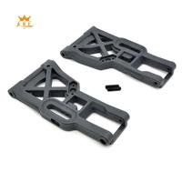 A08E-2Pcs Front Lower Arm Suspension Arm 8635 For ZD Racing DBX-07 DBX07 1/7 RC Car Upgrade Parts Spare Accessories