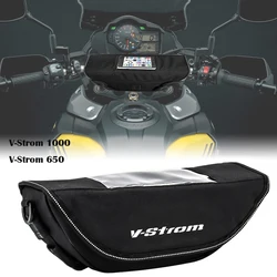 For Suzuki V-Strom 1000 V-Strom 650 V strom Vstrom Handlebar Waterproof Bag Travel Bag storage bag