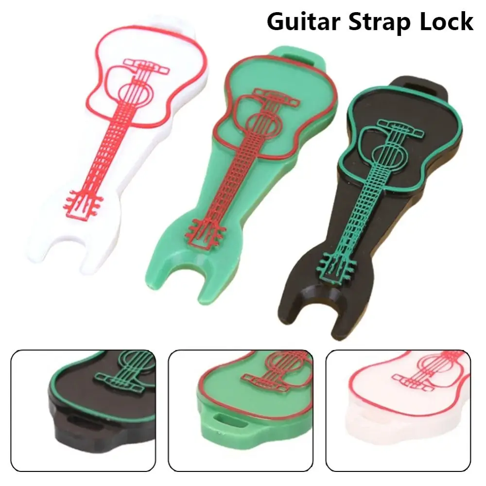 1Pcs Premium Alloy Metal Guitar Strap Lock Security Locking Removable Locking Button Pins Strap Retainer System Locking End Stud
